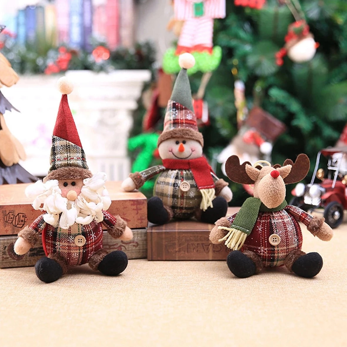 Bambola di Babbo Natale per Natale