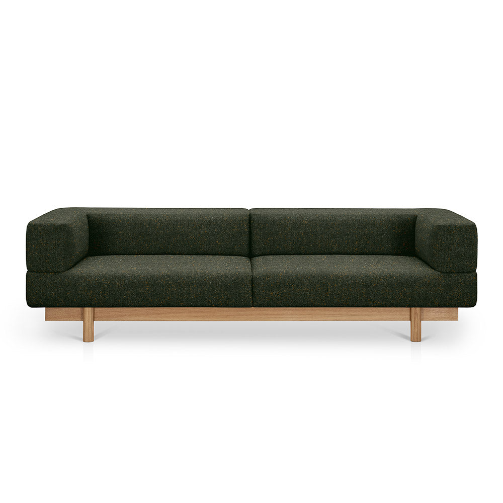 Alchemist 3 Seater Sofa Green
