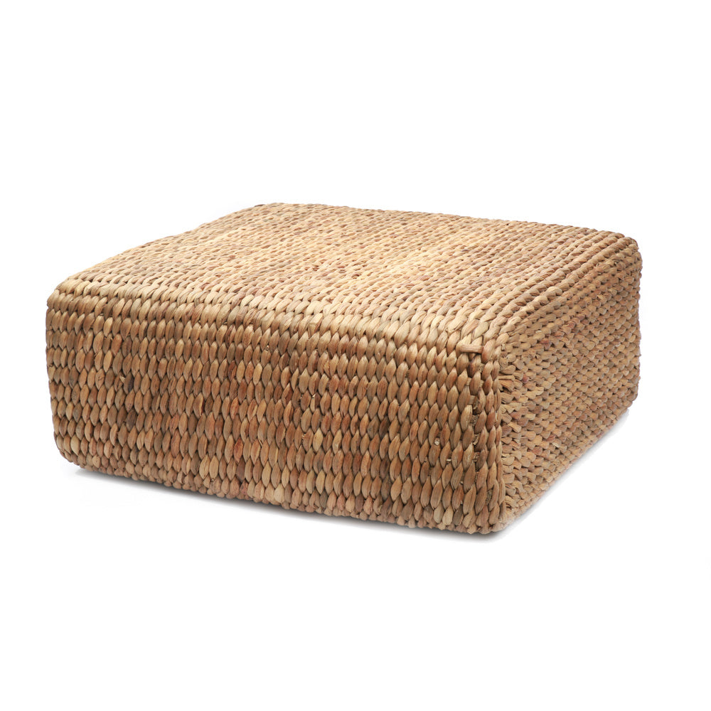 Pouf quadrato HYACINTH - Naturale - 60