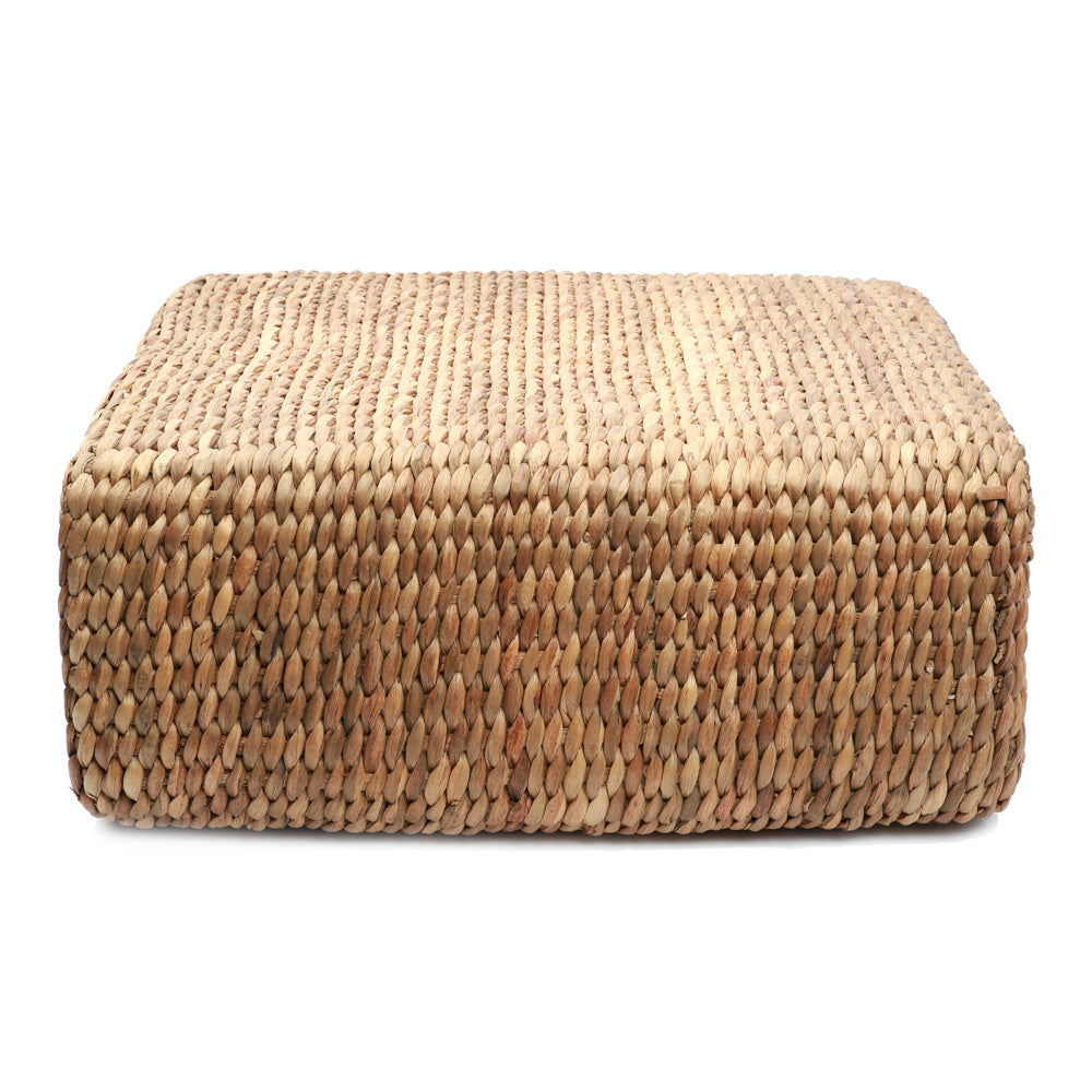 Pouf quadrato HYACINTH - Naturale - 60