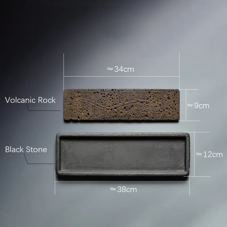 Vassoio da tè in pietra naturale