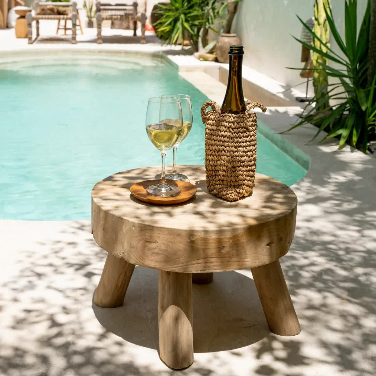 Tavolino RHODES - Naturale