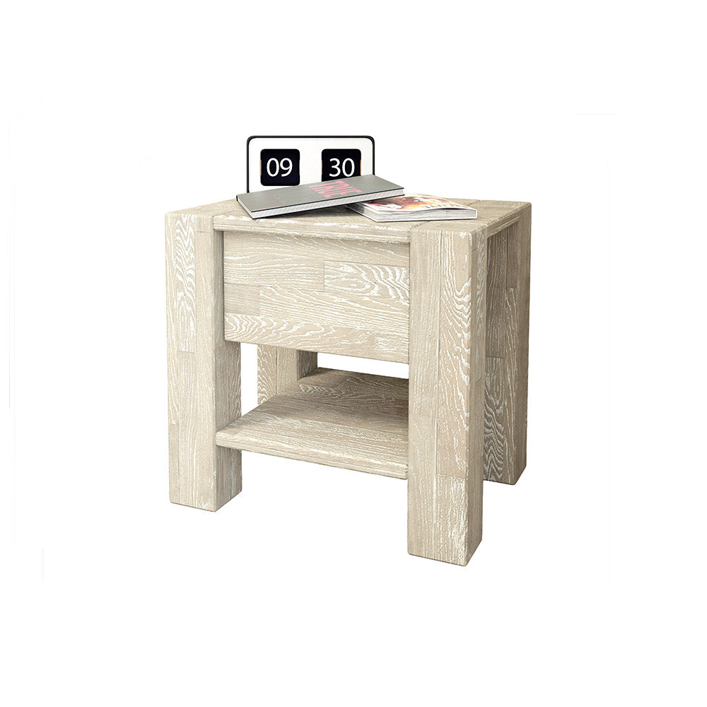 ARUBA Bedside Table Sonoma Oak