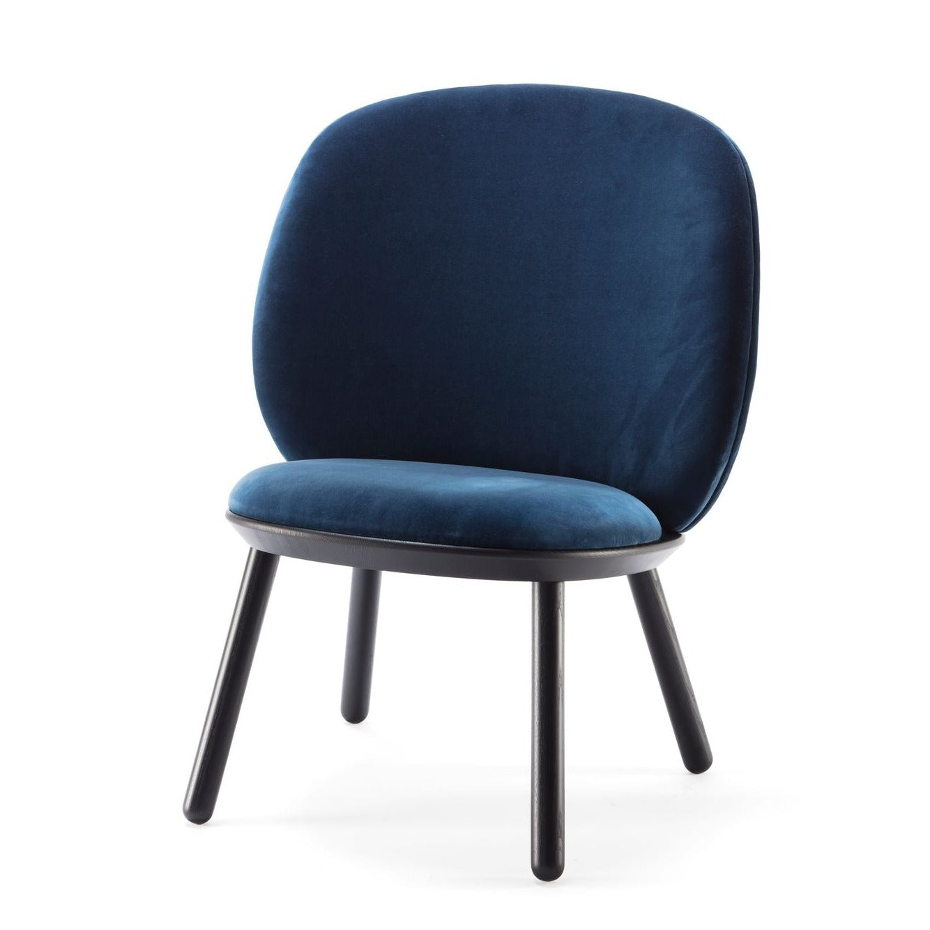 NAIVE Low Chair Blue