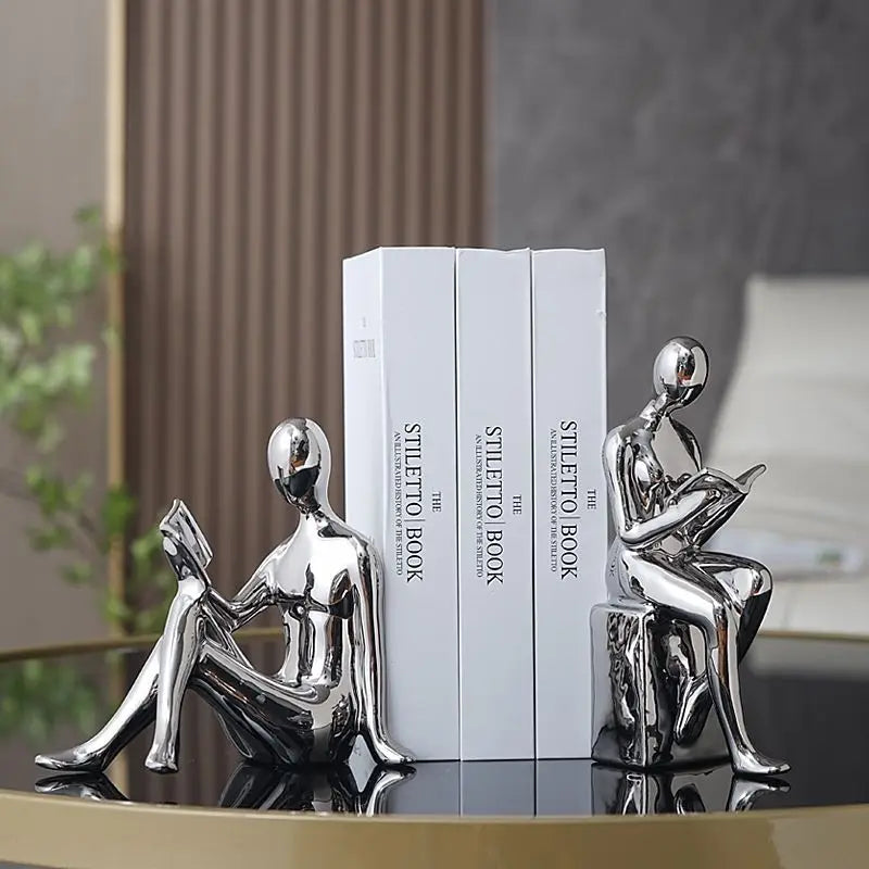 Organizzatore di libri creativo in ceramica