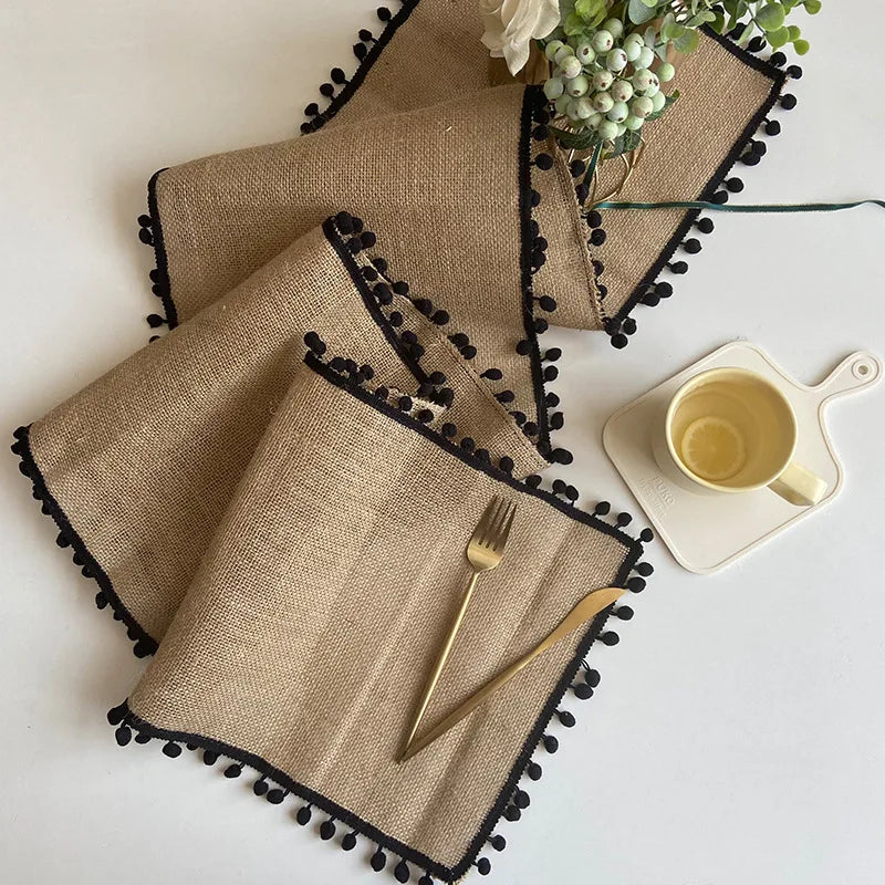 Biancheria da tavola beige per la casa