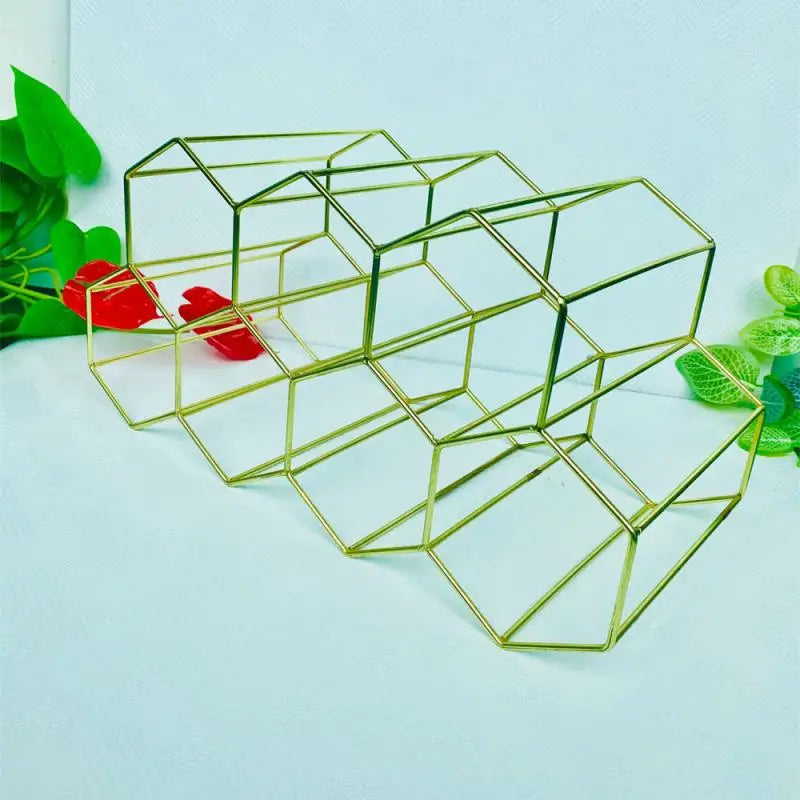 Portabottiglie moderno in metallo