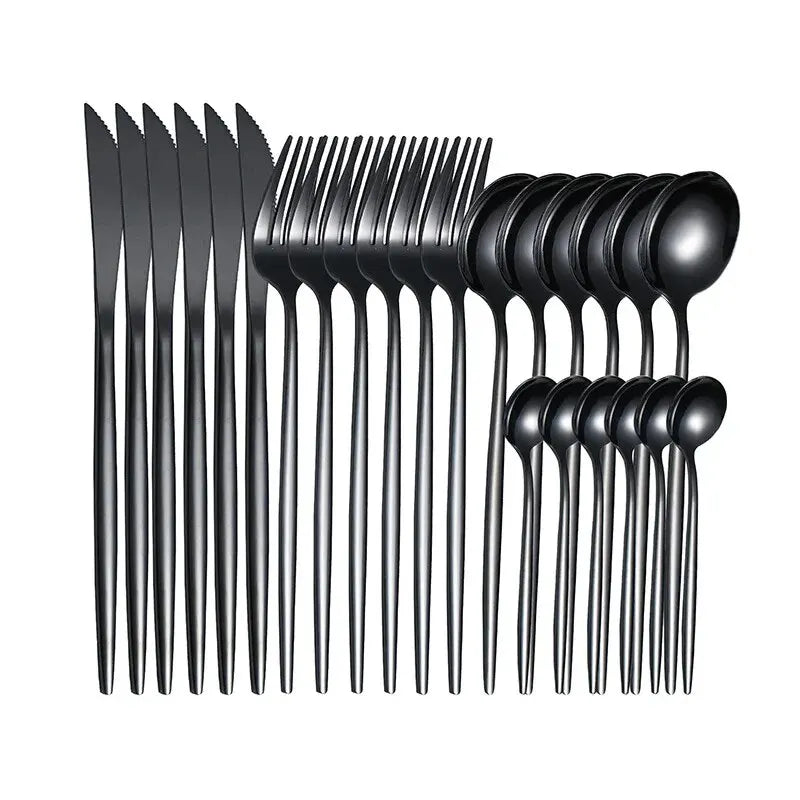 Set di posate in acciaio inox