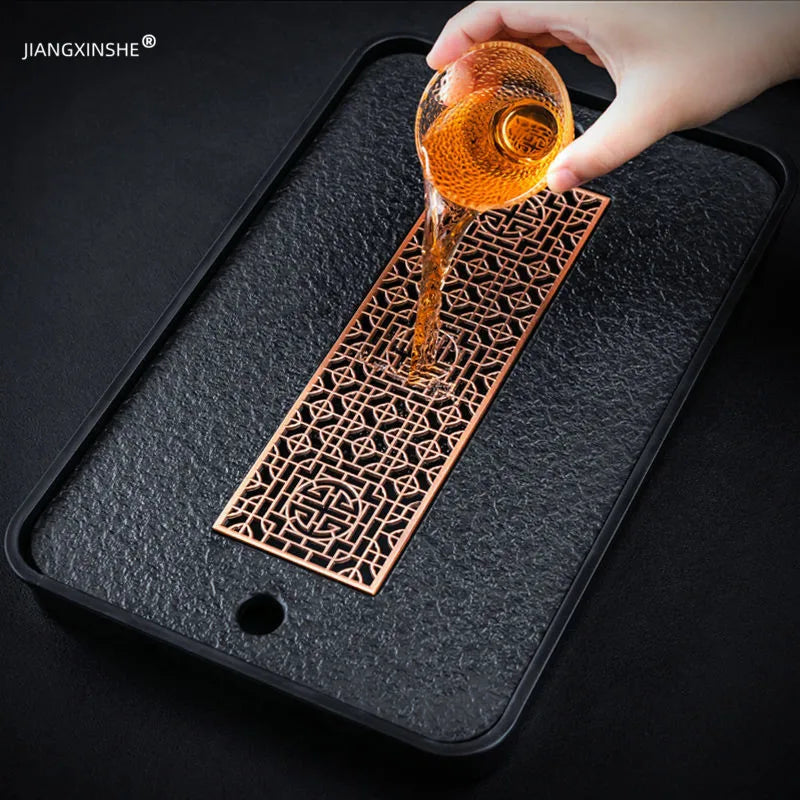 Vassoio da tavolo per tè leggero e di lusso