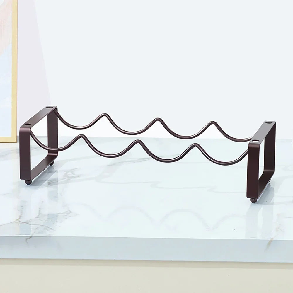 Portabottiglie da vino impilabile