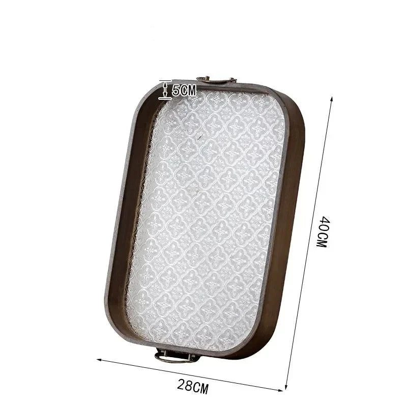 Vassoio da tè retrò in stile giapponese