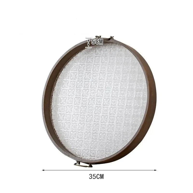 Vassoio da tè retrò in stile giapponese