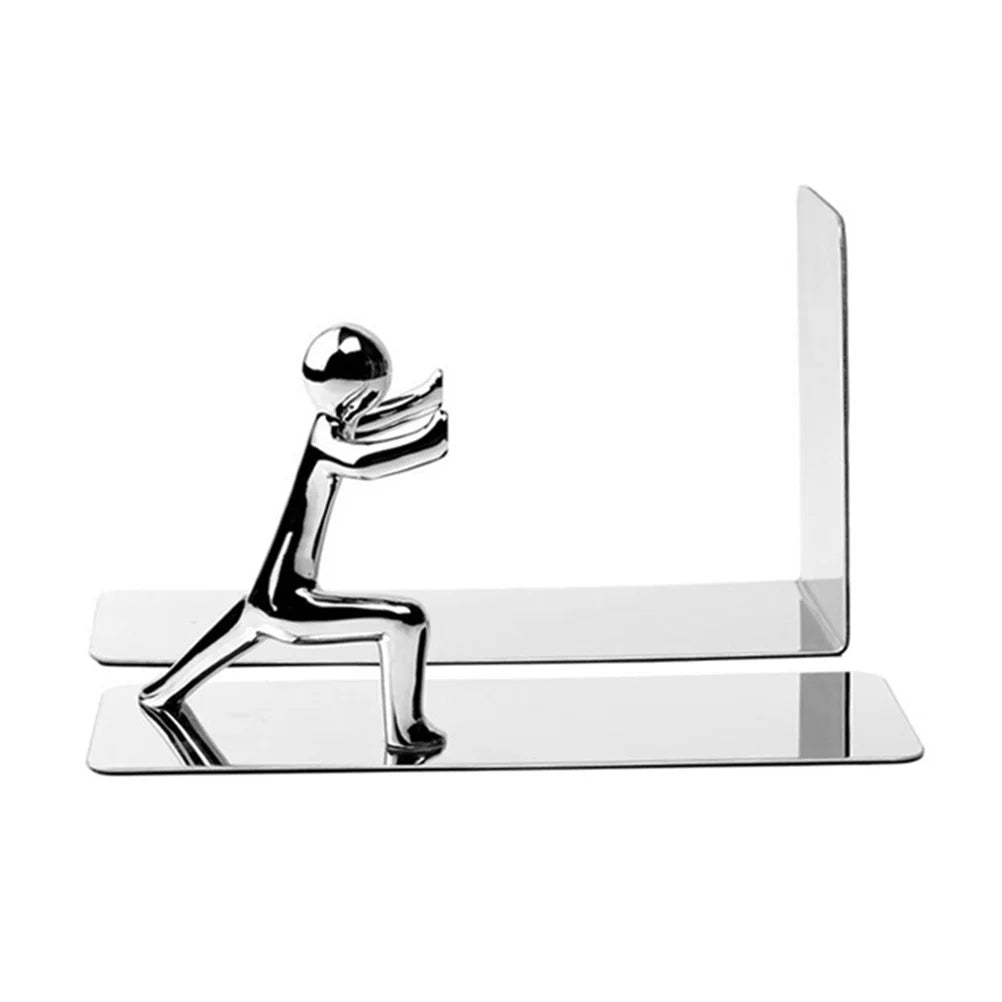 Libreria creativa in acciaio inox