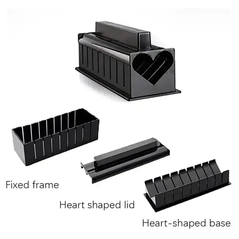 Japanese Style Sushi Making Kit Heart-Shaped