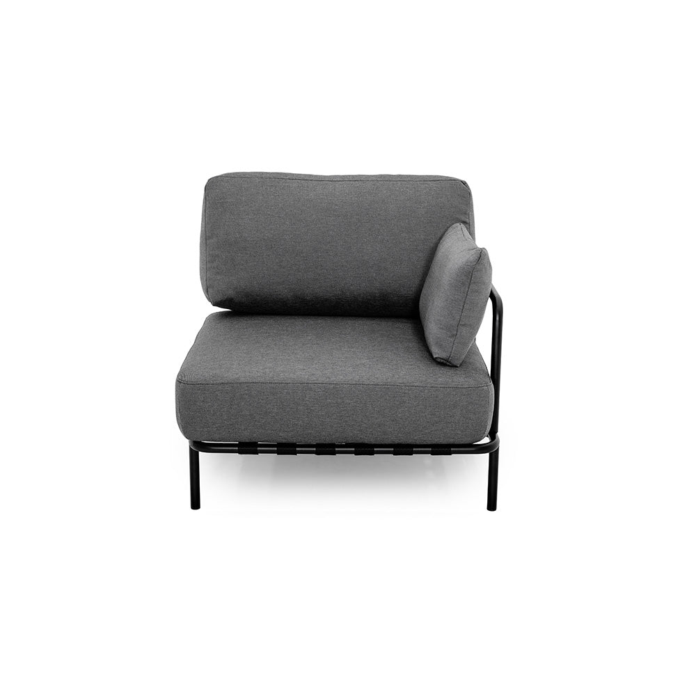 SALVE End Module - Outdoor Dark Gray 1