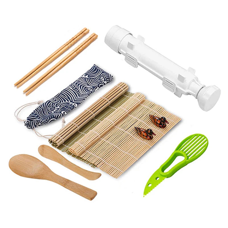 Simple Sushi Making Set Accessory Set of 8
