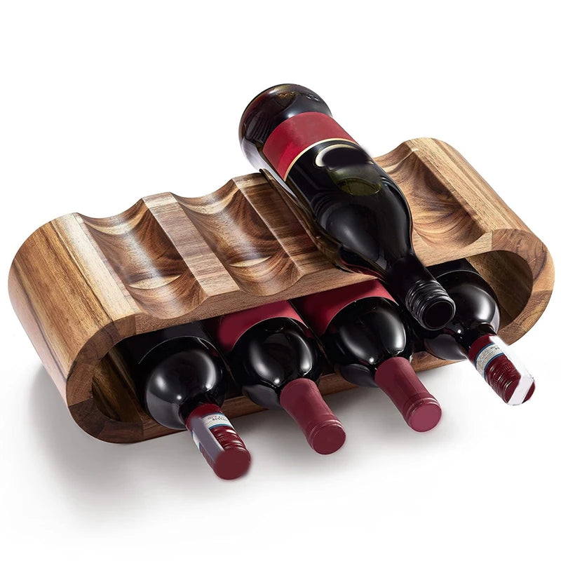 Portabottiglie in legno per vino