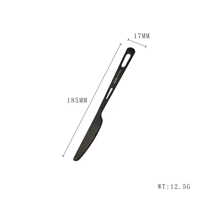 Set di stoviglie in titanio puro
