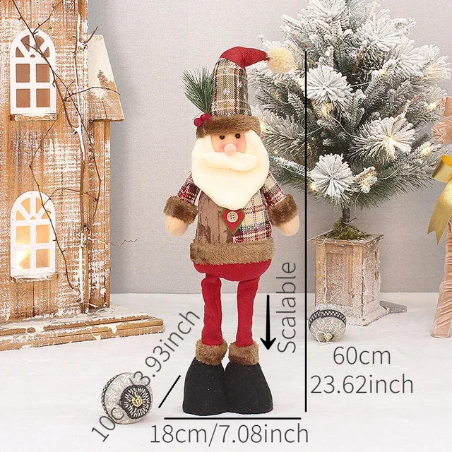 Bambola di Natale grande in piedi
