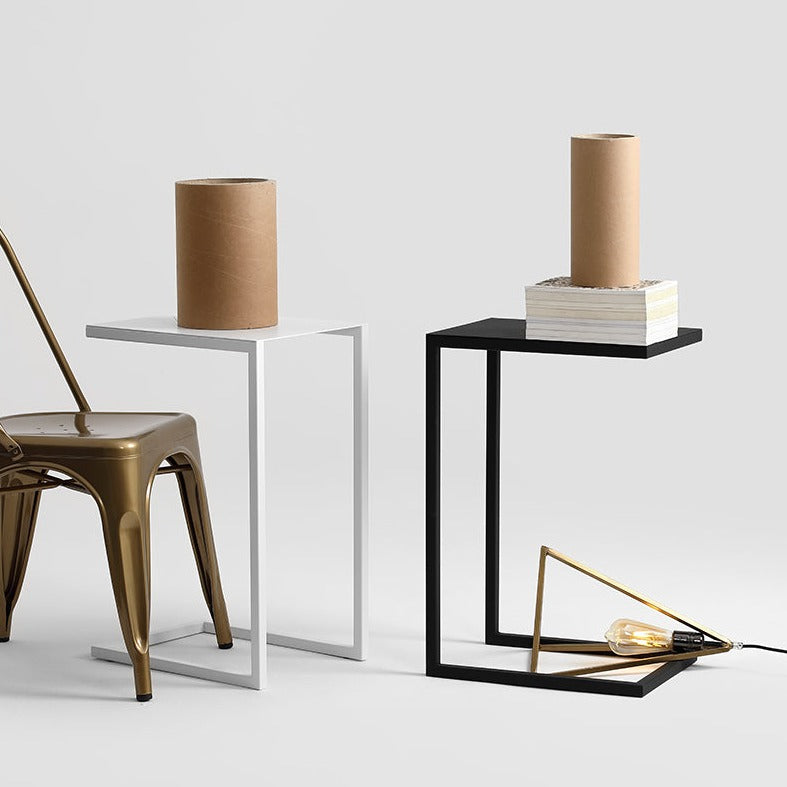 LUPE Side Table 30 Full Black Interior