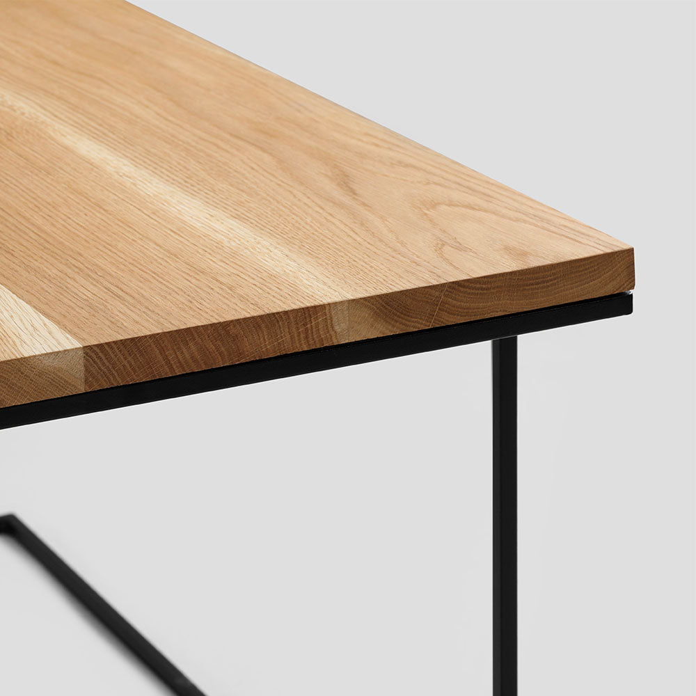 WALT Coffee Table 80 Wood Close View