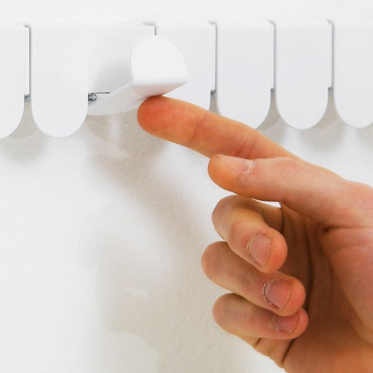 FLIPFLOP Coat Racks white with finger