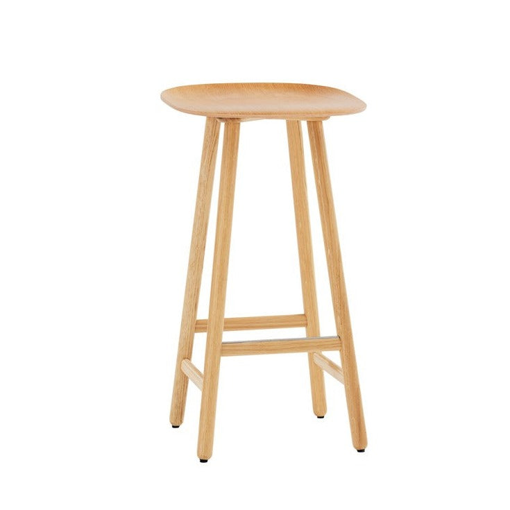 SHELL Stool 70T natural oak