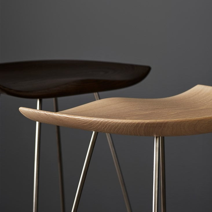 KAZ Stool black and natural colours