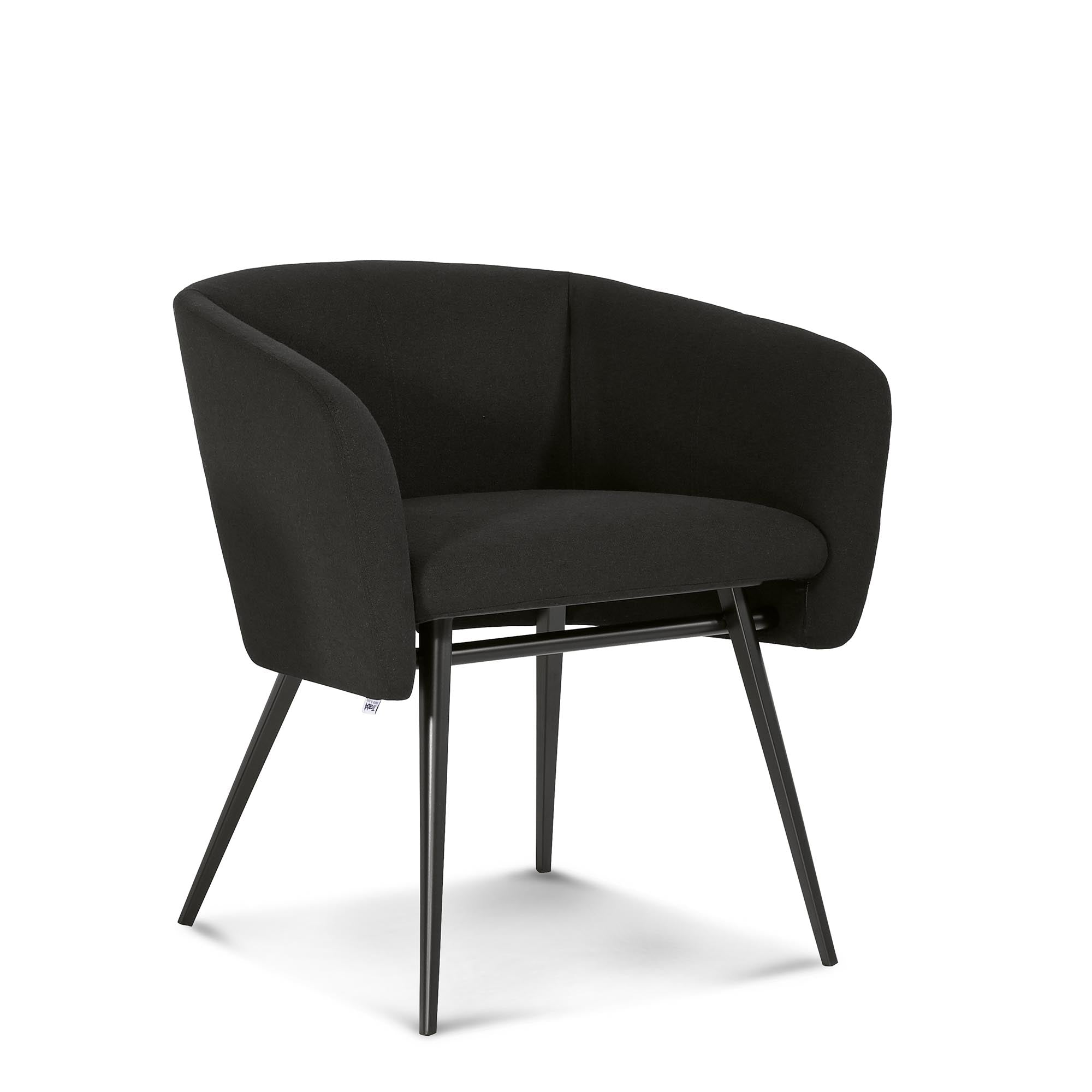 BALU MET Armchair black