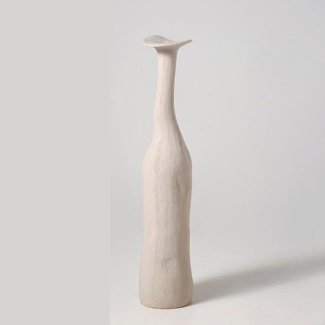 Vaso in ceramica minimalista Morandi colorato