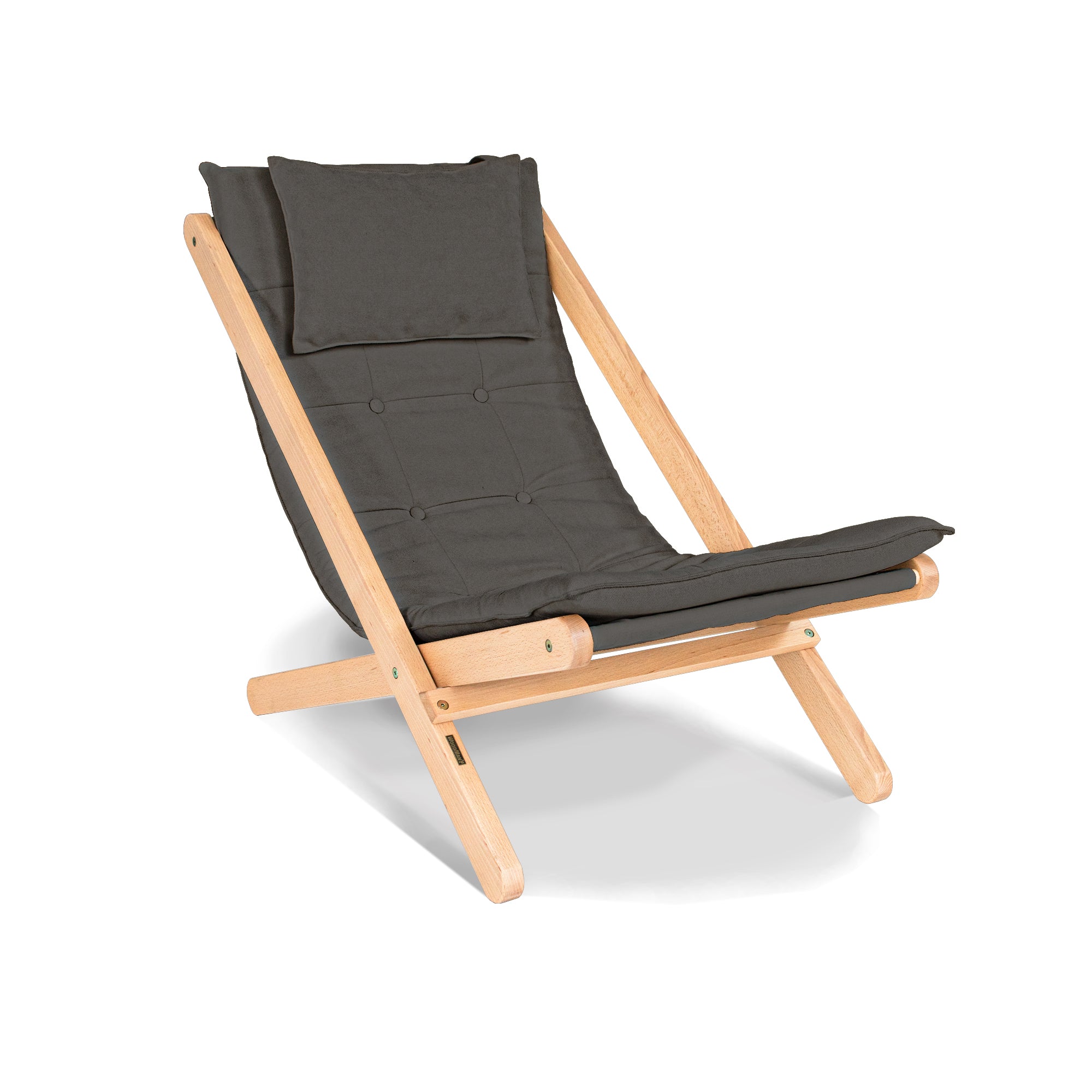 ALLEGRO Deckchair -gray fabric