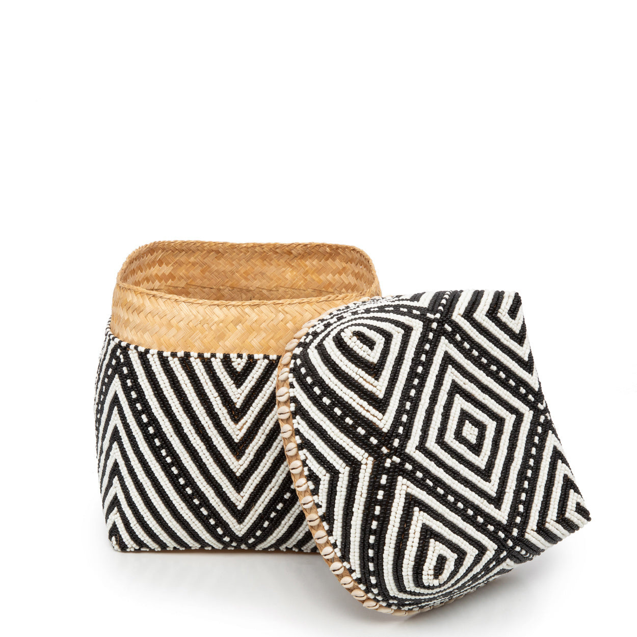 STRIPED & DOTS Basket Set opened basket