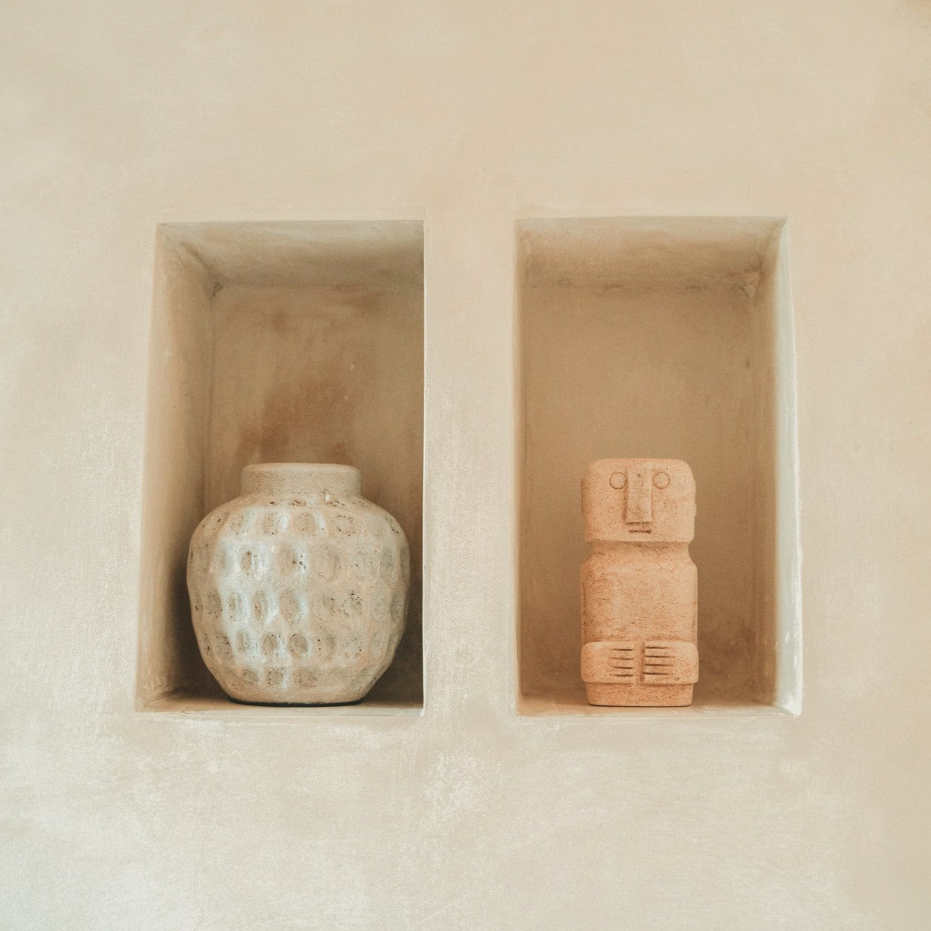 THE SUMBA STONE Statue #15 front outdoor view