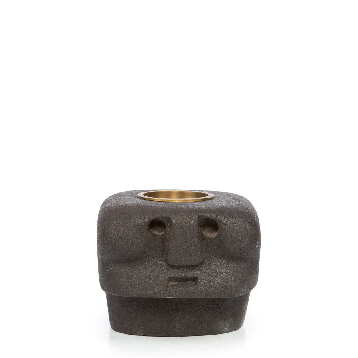 THE SUMBA STONE Candle Holder front view