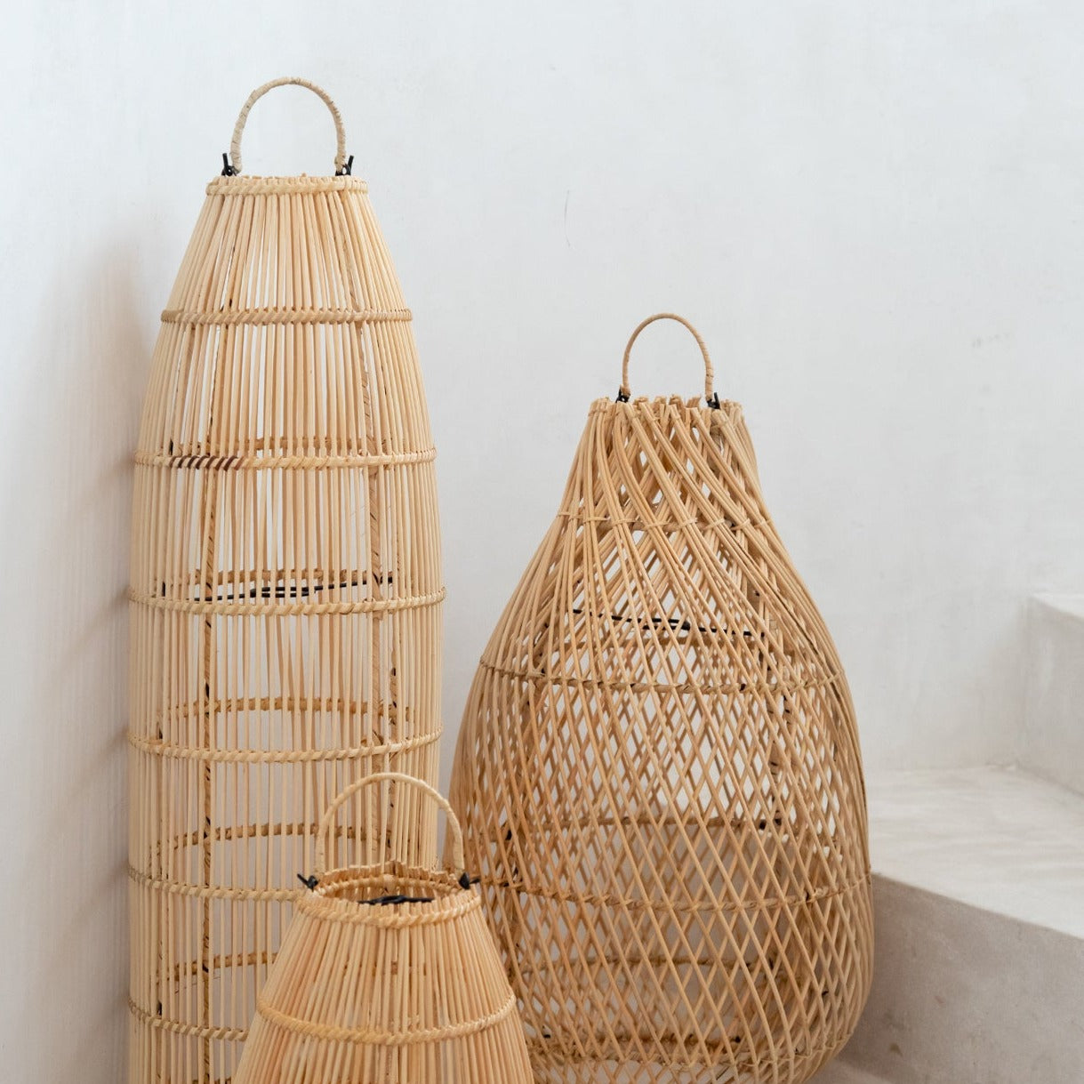 THE FISH TRAP Lampada a sospensione naturale