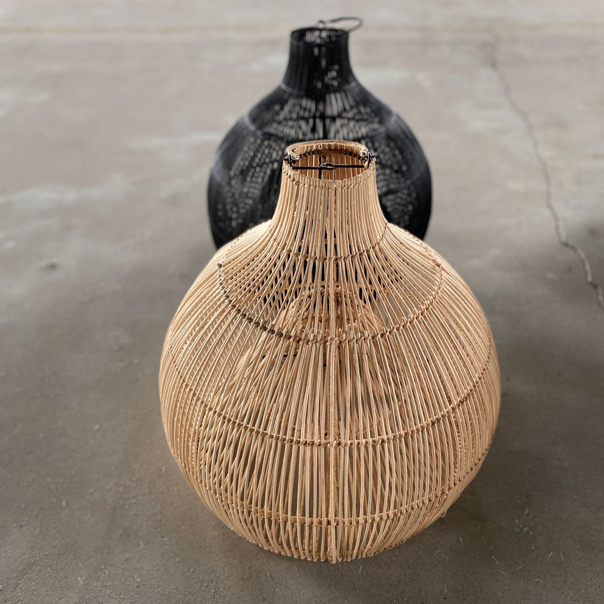 THE LOBSTER TRAP Lampada a sospensione naturale