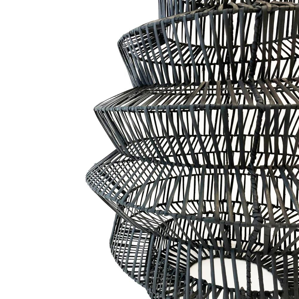 THE GOOD VIBES Pendant Black macro front view