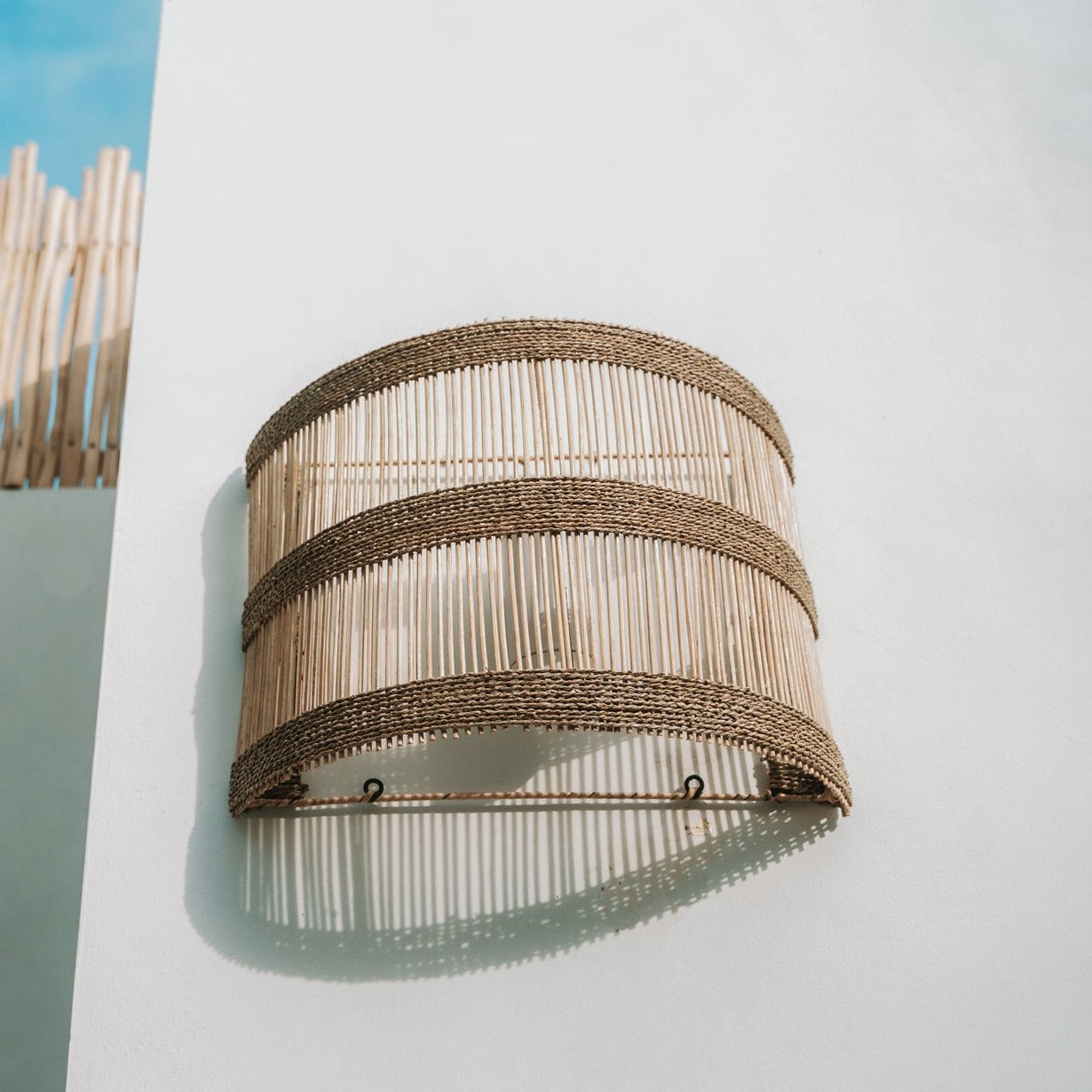 THE DOEDOE Wall Aplique Pendant Natural Lamp