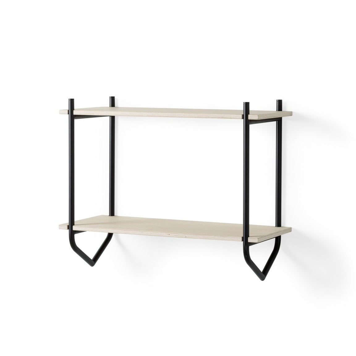 DESSUS Shelf-black frame front view