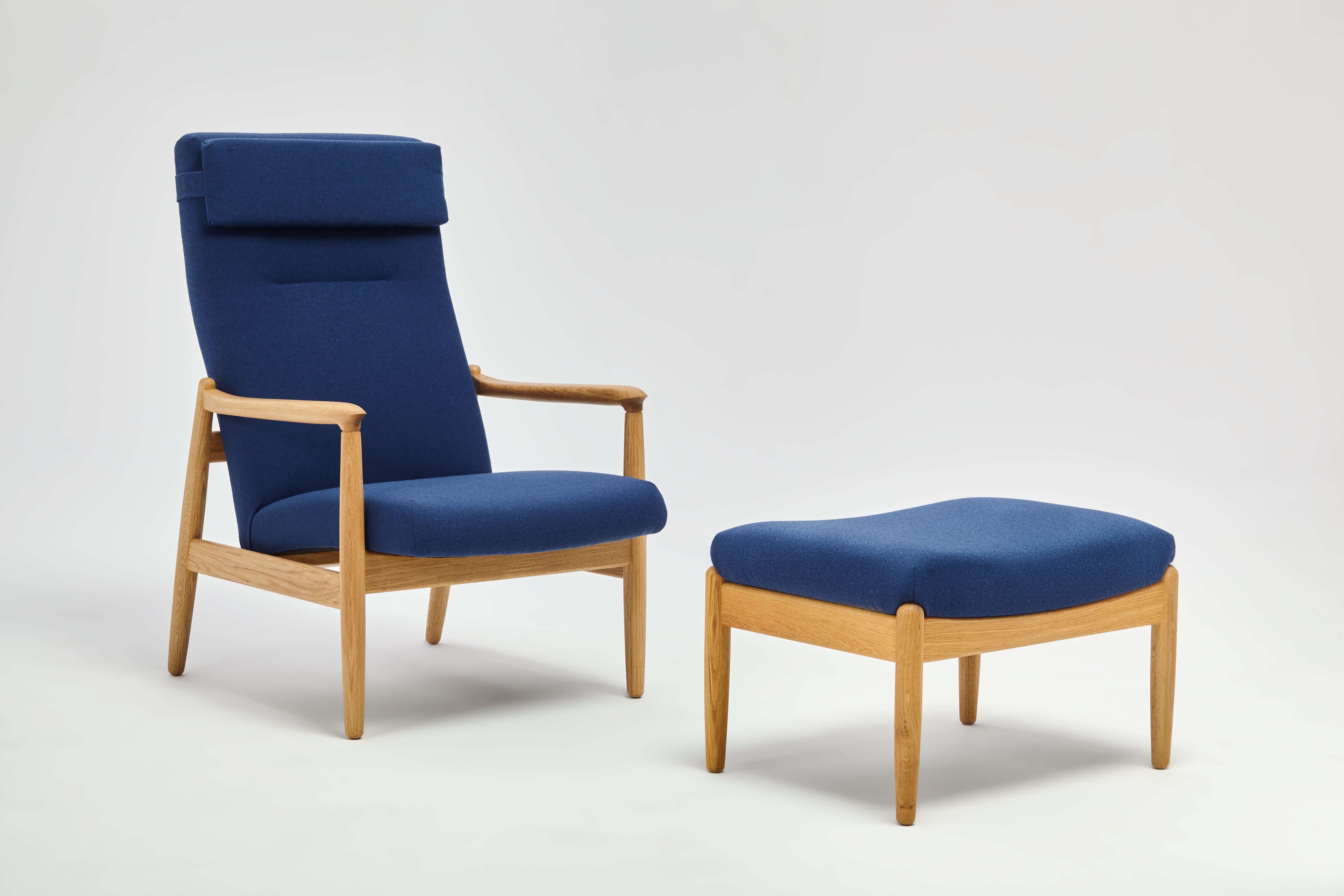 H64 Poltrona Highback con poggiapiedi