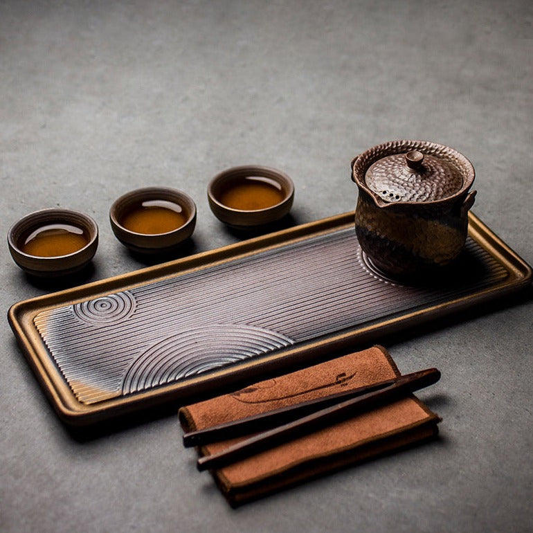 Vassoio da tè autentico fatto a mano