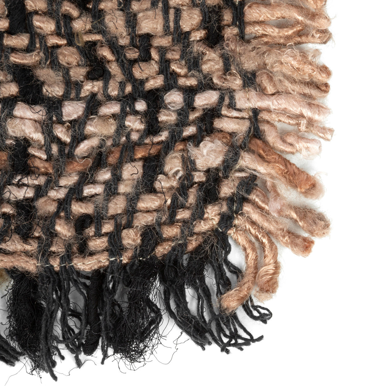 OH MY GEE Placemat Set Of 4 Black Cooper macro view