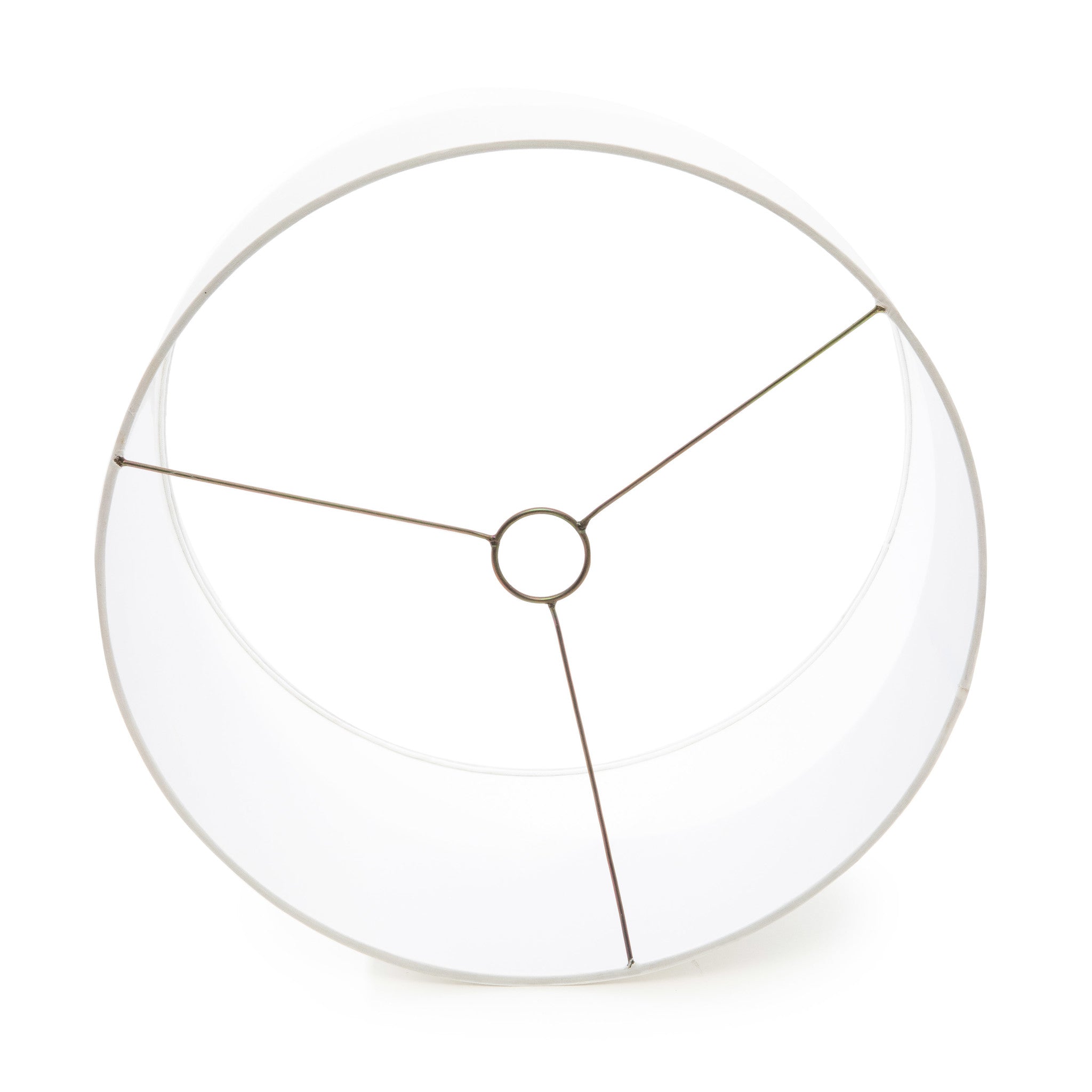 THE TEAK WOOD Table Lamp White below view