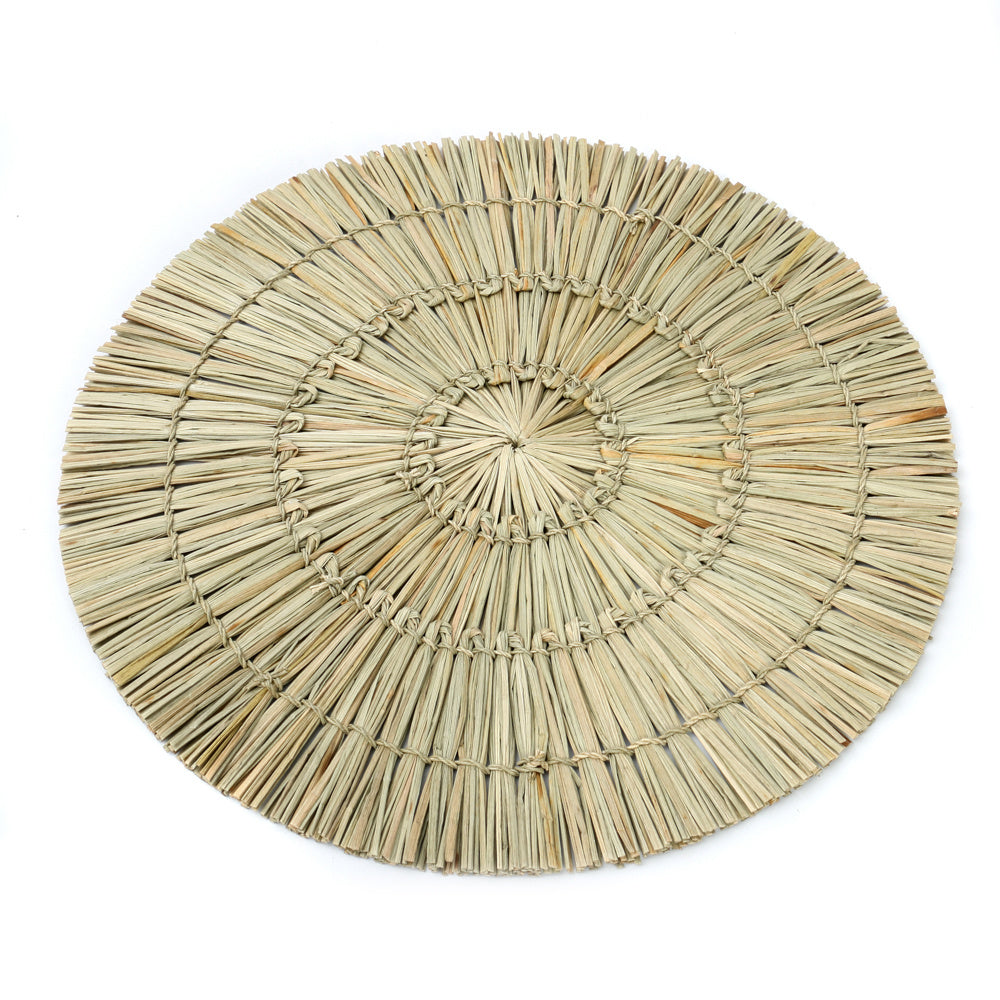 THE ALANG ALANG Placemat Round-Natural natural