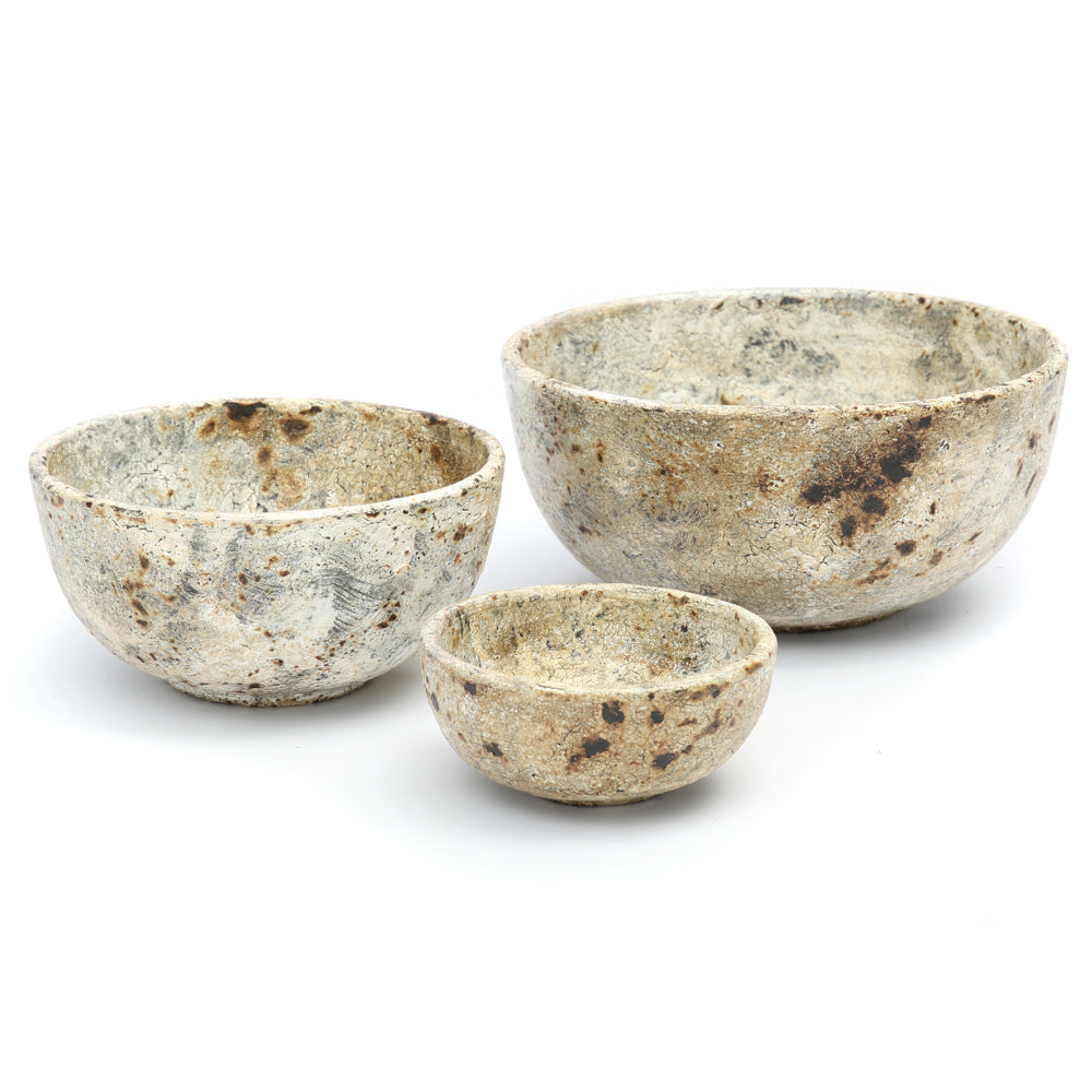 THE BURNED Bowl set of 3