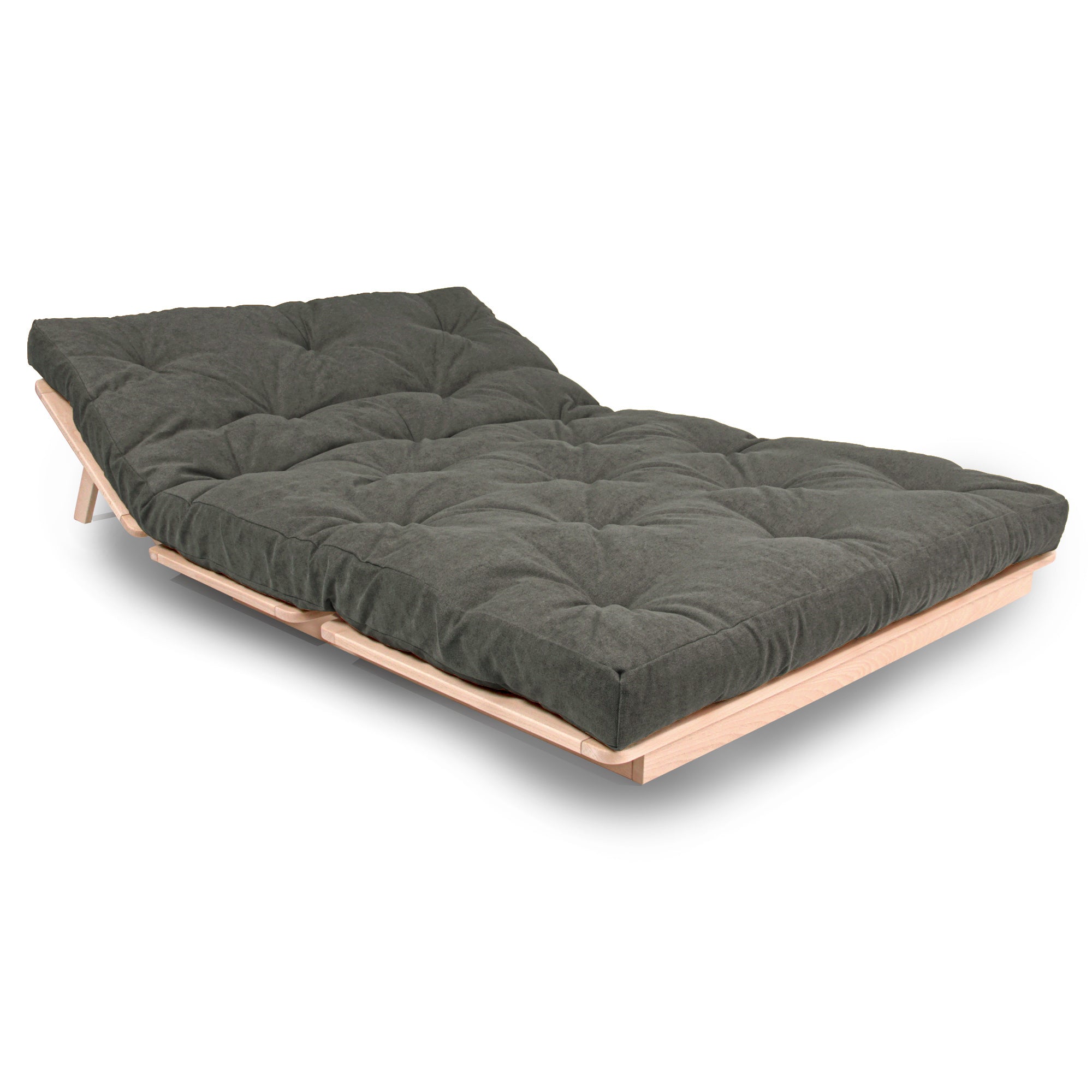 LAYTI-140 Sedia futon, legno di faggio, colore naturale