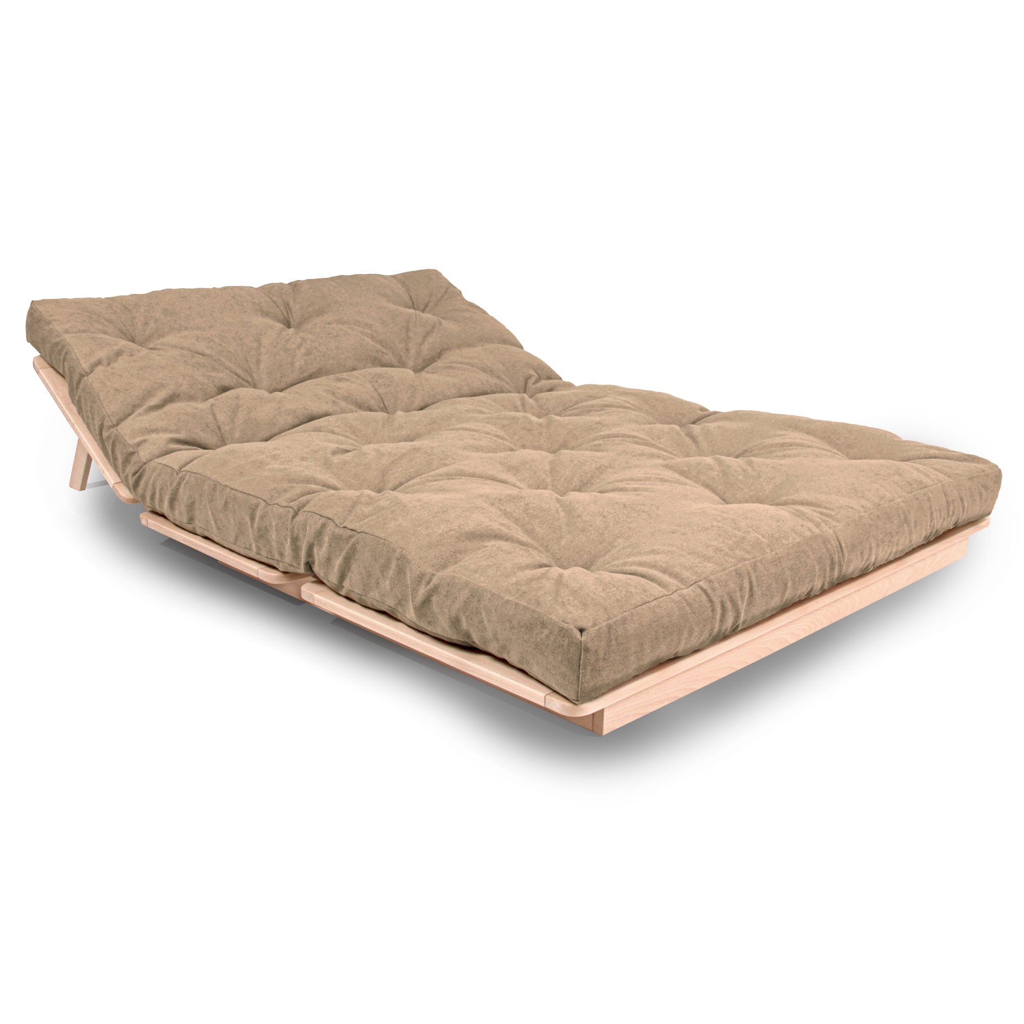 LAYTI-140 Sedia futon, legno di faggio, colore naturale