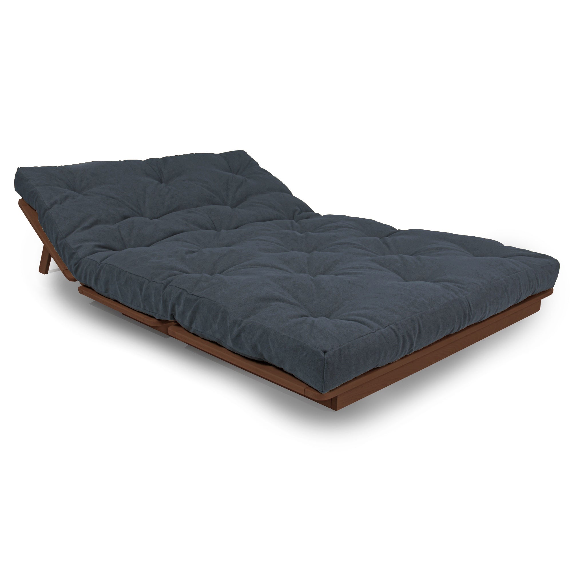 LAYTI-140 Sedia futon, legno di faggio, colore noce