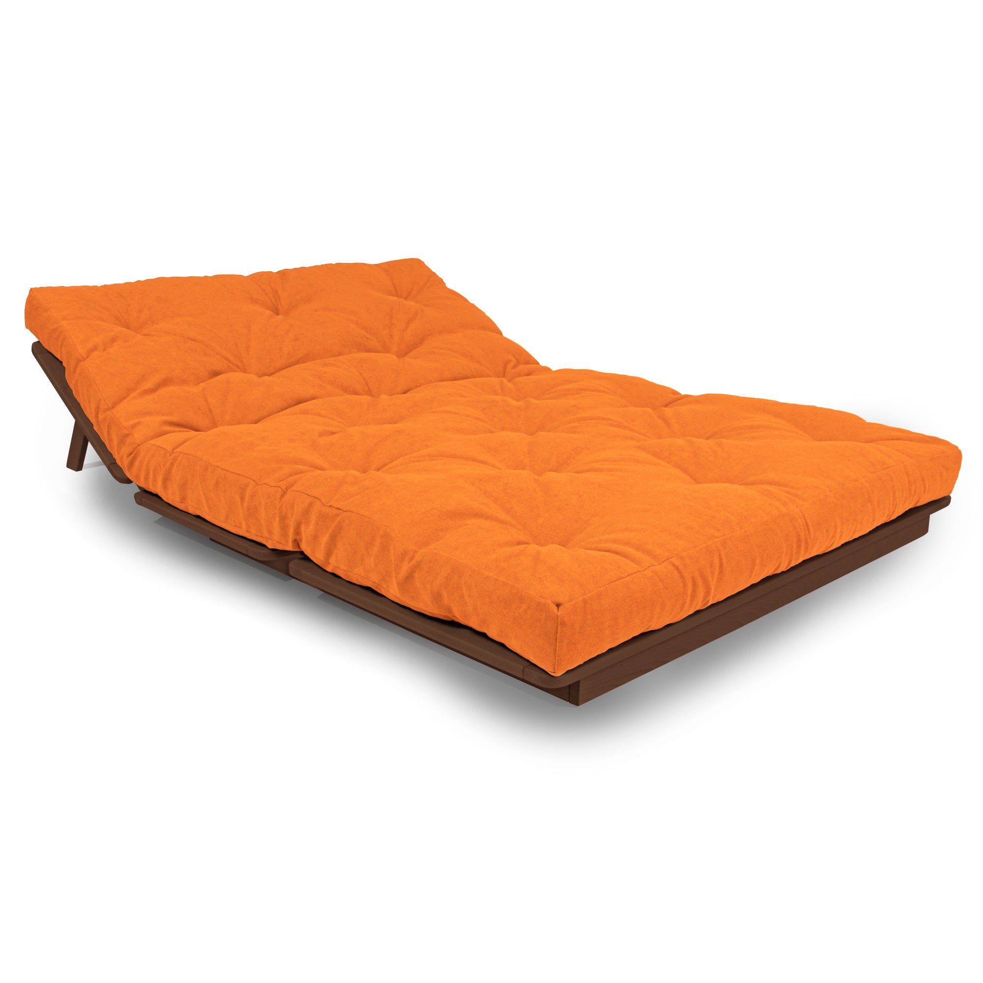 LAYTI-140 Sedia futon, legno di faggio, colore noce