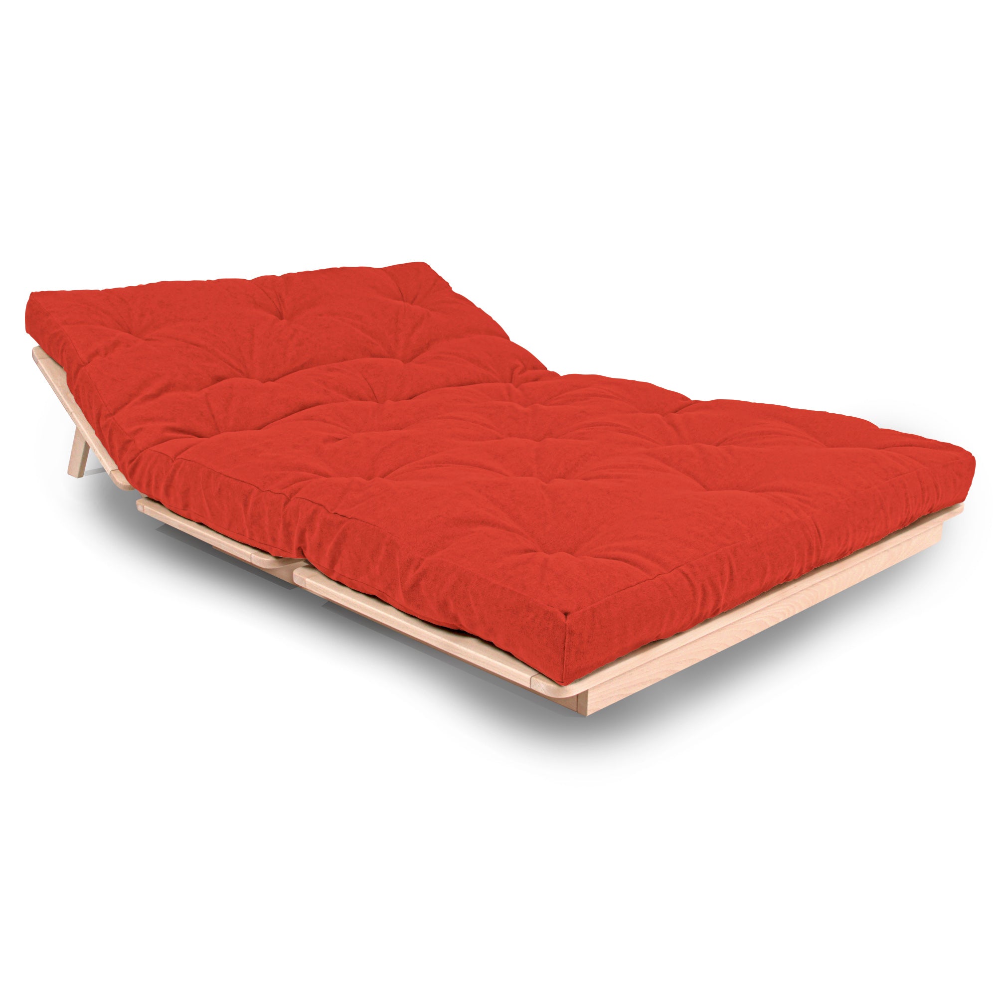 LAYTI-140 Sedia futon, legno di faggio, colore naturale
